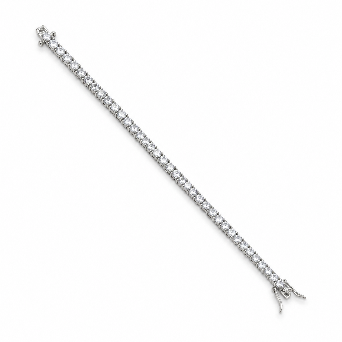 Silver Tennis Bracelet